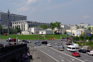 Москва. Боровицкая площадь 