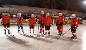 В Парке Горького ребят бесплатно обучат игре в хоккей 