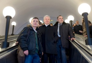 Сергей Собянин открыл станцию "Бауманская" после реконструкции 