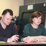 Депутаты Романова и Никишкин 