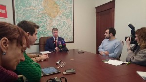 Владимир Черников провел пресс-конференцию по вопросам туризма в Москве 