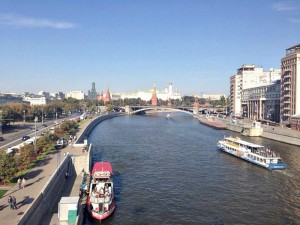 Вид на Москву-реку с Патриаршего моста 