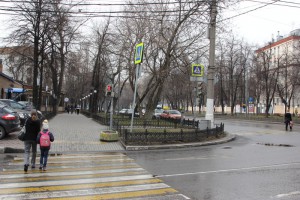 Одна из улиц в Донском районе 