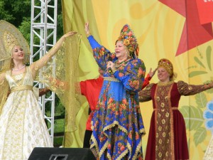 В парке Коломенское прошел фольклорный фестиваль 