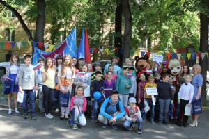Открытие летнего лагеря в Донском районе