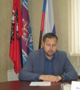 Исполняющий обязанности главы управы Дмитрий Соколов