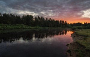 Река Пра в Рязанской области 