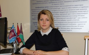 Депутат муниципального округа Донской Мария Торопова 