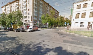 Перекресток улиц Шаболовка и Академика Петровского