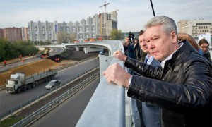 Сергей Собянин рассказал об открытии новой эстакады на юге Москвы 