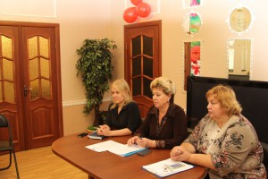 Слева направо: Ольга Фомина, Татьяна Кабанова, Галина Зайковская 
