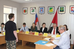 Заседание призывной комиссии в Донском районе