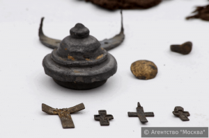 Находки, обнаруженные в ходе археологических работ в парке «Зарядье»