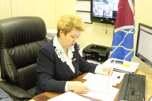 Глава МО Донской Татьяна Кабанова на заседании