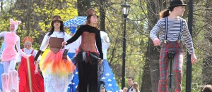 Фестиваль «Ворвись в весну» проходит в парках Москвы
