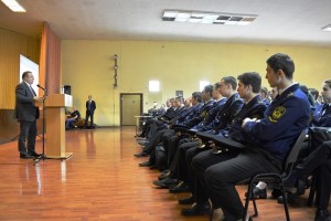 Президент ОСК Алексей Рахманов на выступлении в МГАВТ