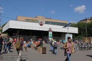 Вестибюль станции метро "Шаболовская" 