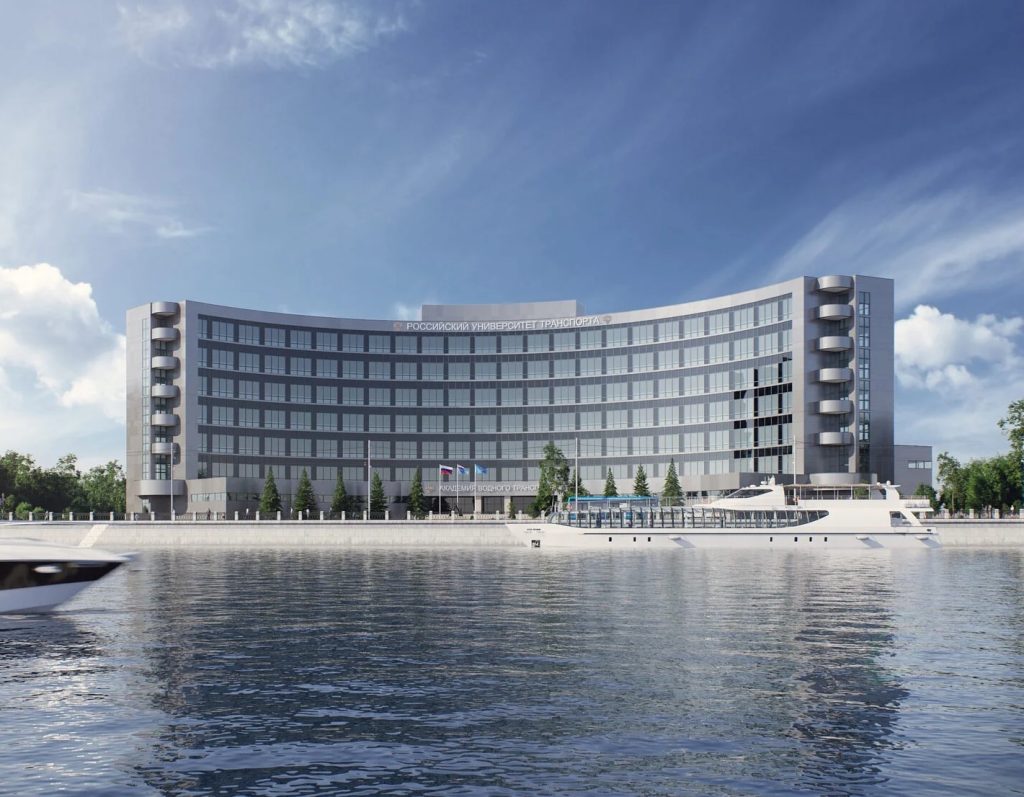 Началась реконструкция Академии водного транспорта. Фото: страница управы Донского района в социальных сетях.