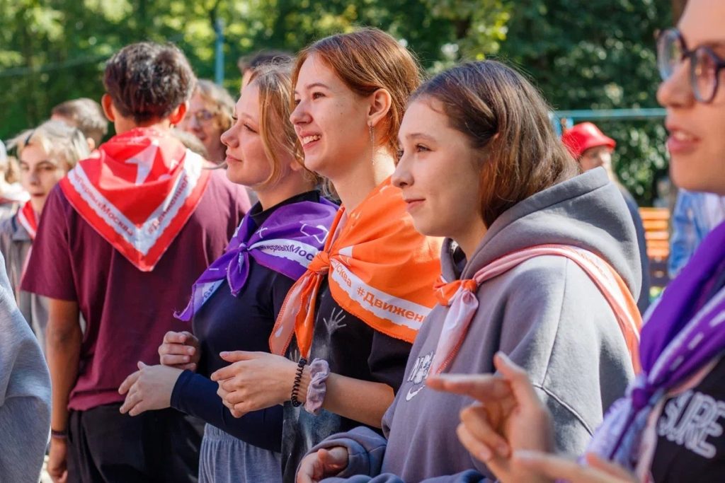 Студенты КАДР №26 приняли участие в смене «Движения первых». Фото: страница КАДР №26 в социальных сетях
