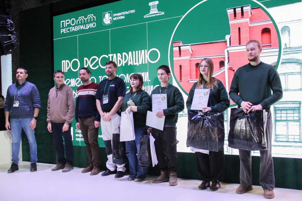 Студенты КАДРа №26 стали призерами конкурса «ПРОреставрацию». Фото: страница КАДРа №26 в социальных сетях