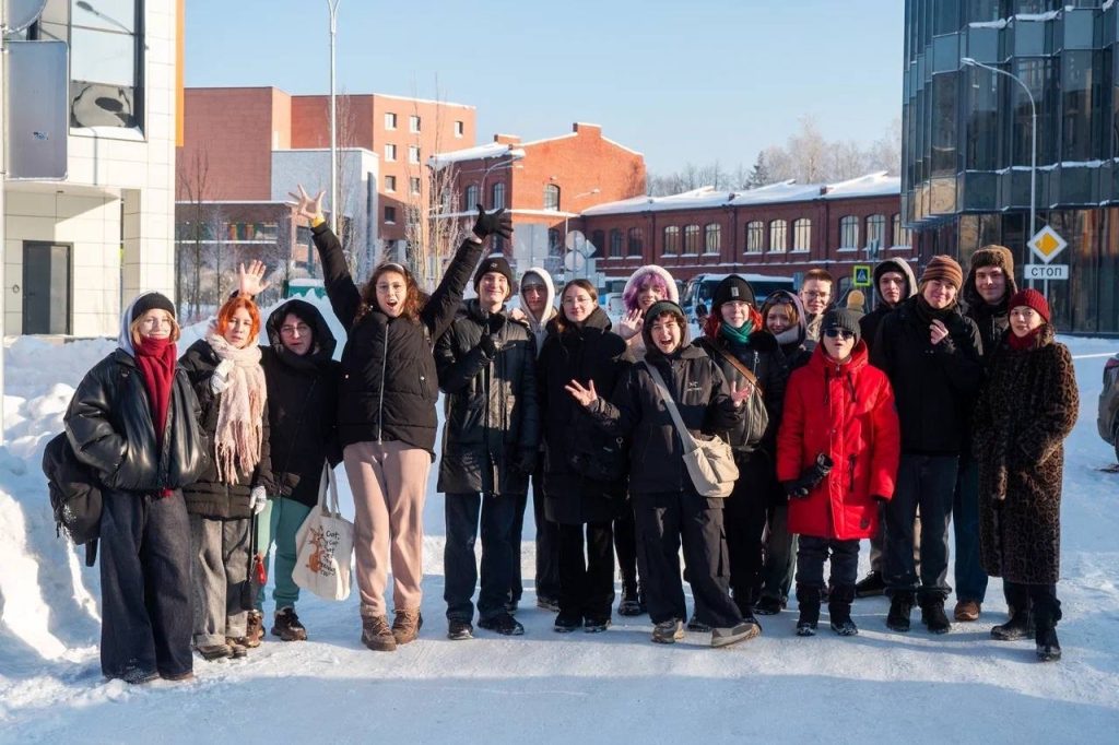 Студенты Киноколледжа №40 посетили кинопарк «Москино». Фото: официальная страница Киноколледжа №40 в социальных сетях