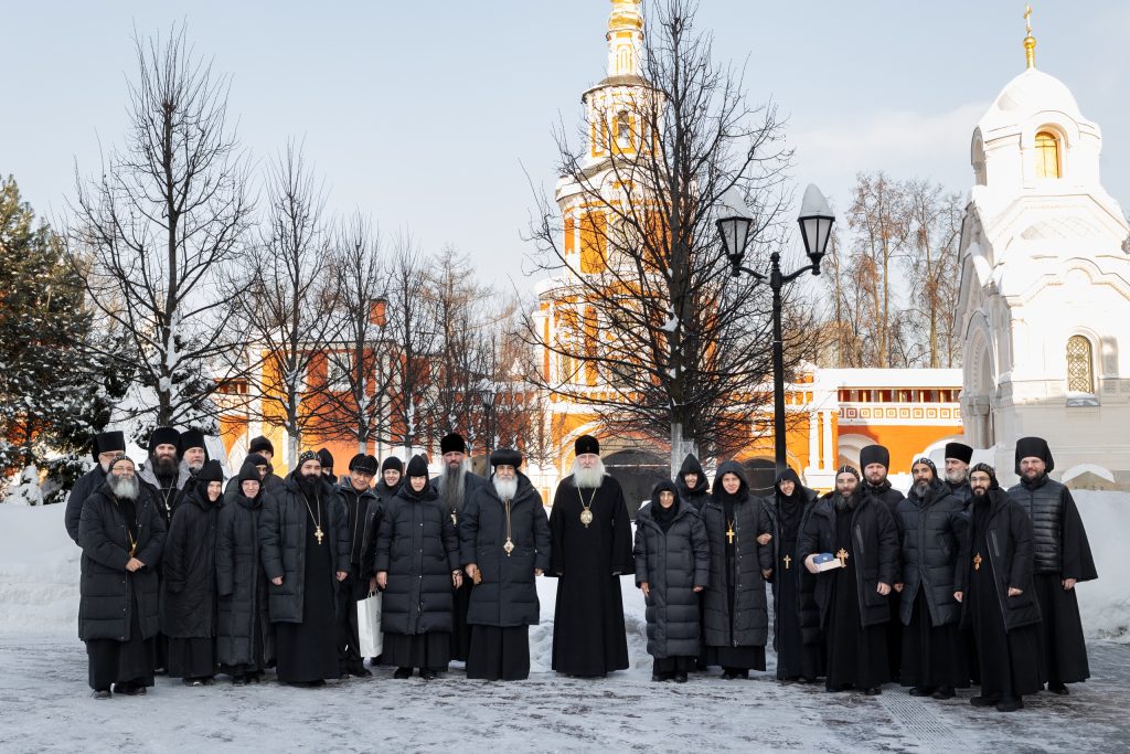 Встреча с представителями Коптской церкви состоялась в Донском монастыре. Фото: страница Донского монастыря в социальных сетях