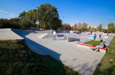Скейт-парк в "Садовниках"