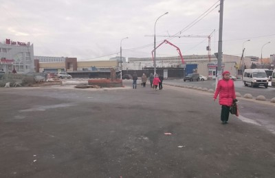 Место снесенных объектов на улице Кировоградская