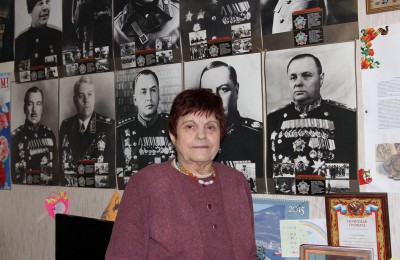 Нина Ивановна Серокурова, председатель первичной организации № 4 Совета ветеранов Донского района
