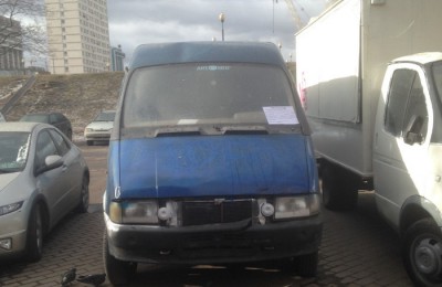 Авто, обнаруженное возле метро "Ленинский проспект"