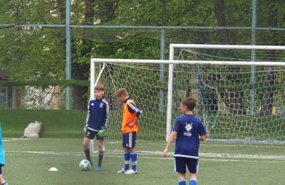 Занятие футбольной школы "Чертаново"