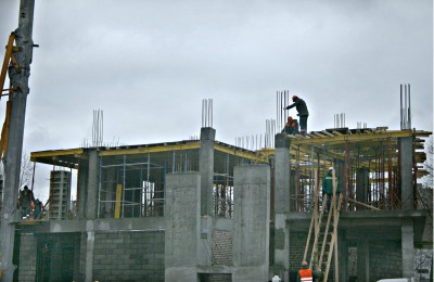 Строительство будущего здания ЗАГС в ЮАО