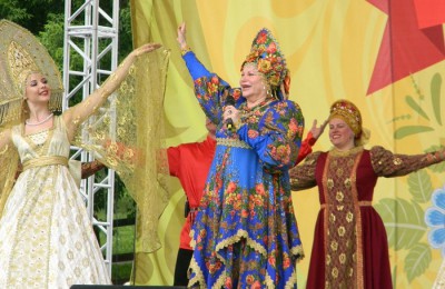В парке Коломенское прошел фольклорный фестиваль
