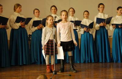 Выступление хора Донского монастыря