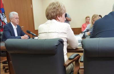 Сергей Собянин в ходе выездного совещания с членами столичного правительства