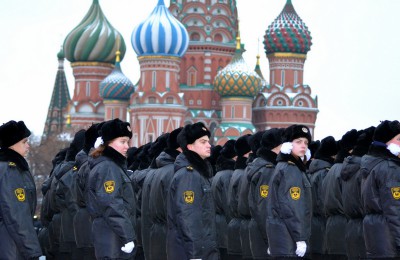 Студенты МГАВТ на Красной площади