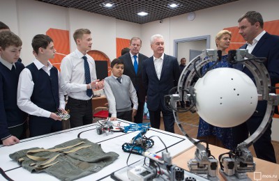 Мэр Москвы Сергей Собянин посетил технопарка«Мосгормаш»
