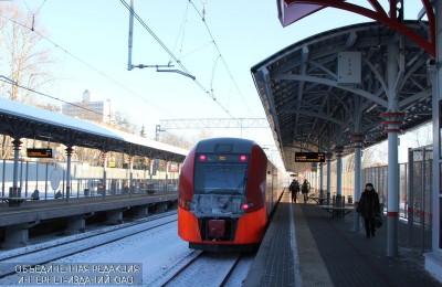 Станция МЦК в Москве