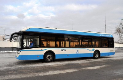 На улицы Москвы вышел первый электробус отечественного производства