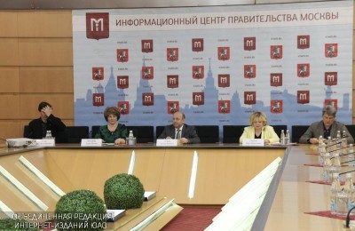 На пресс-конференции в Информационном центре Правительства Москвы