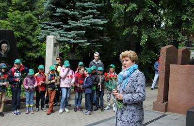 Глава МО Татьяна Кабанова на торжественном митинге