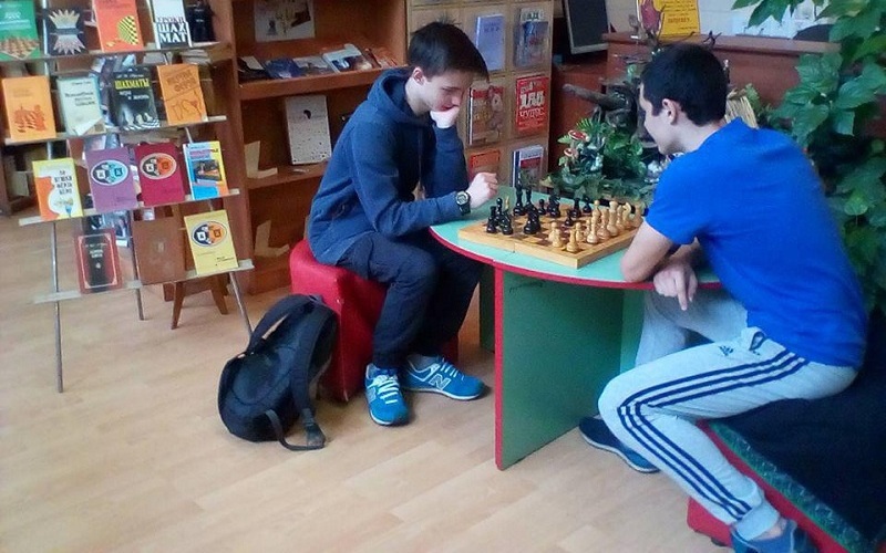 Международный день шахмат в библиотеке №161