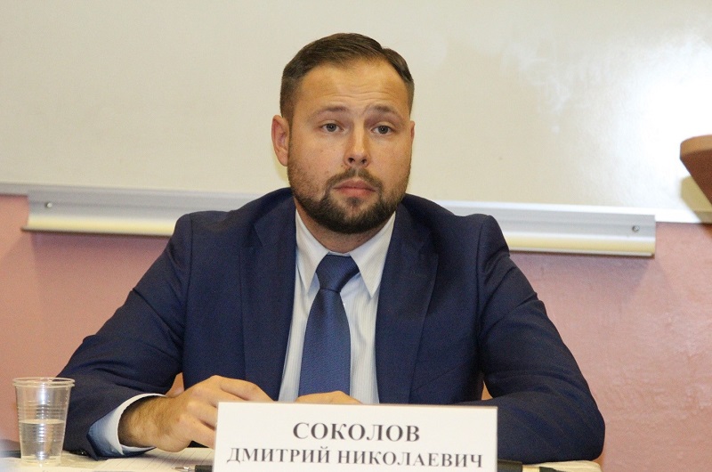 Глава управы Донского района Дмитрий Соколов на встрече с жителями