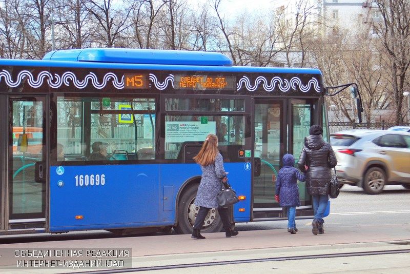 Автобус в районе