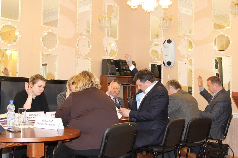 На заседании Совета депутатов