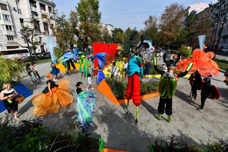 Жители района поставили оценку фестивалю "Цветочный джем"