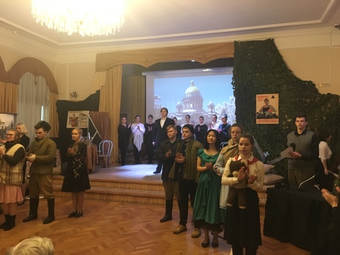 мемориальная встреча в медколледже № 1