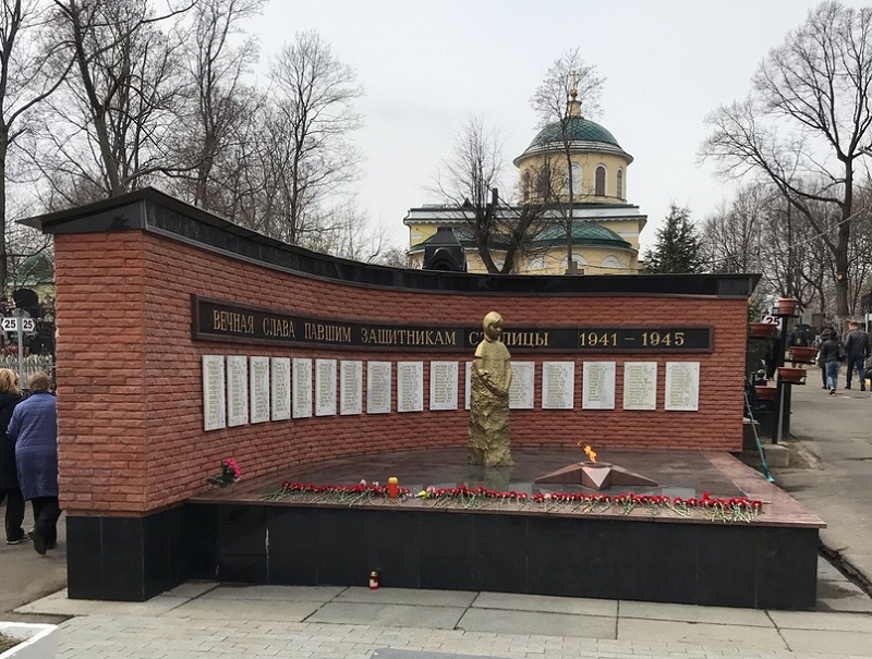 Мемориально-патронатная акция, Андрей Барышев, Даниловское кладбище 