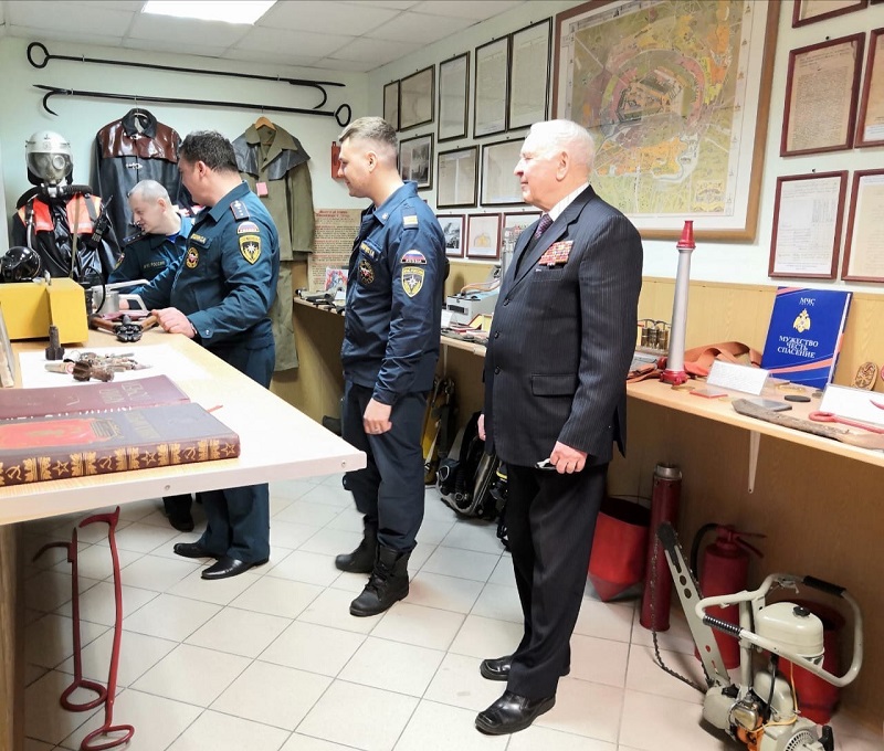 ветеранской организации мчс