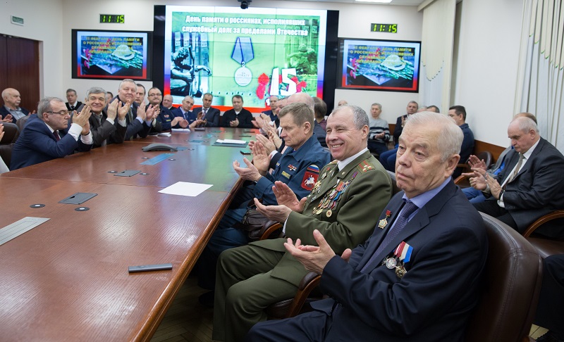 В Департаменте ГОЧСиПБ состоялась традиционная встреча воинов-интернационалистов